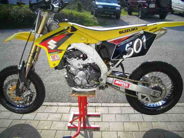 Suzuki RMZ450 Supermoto